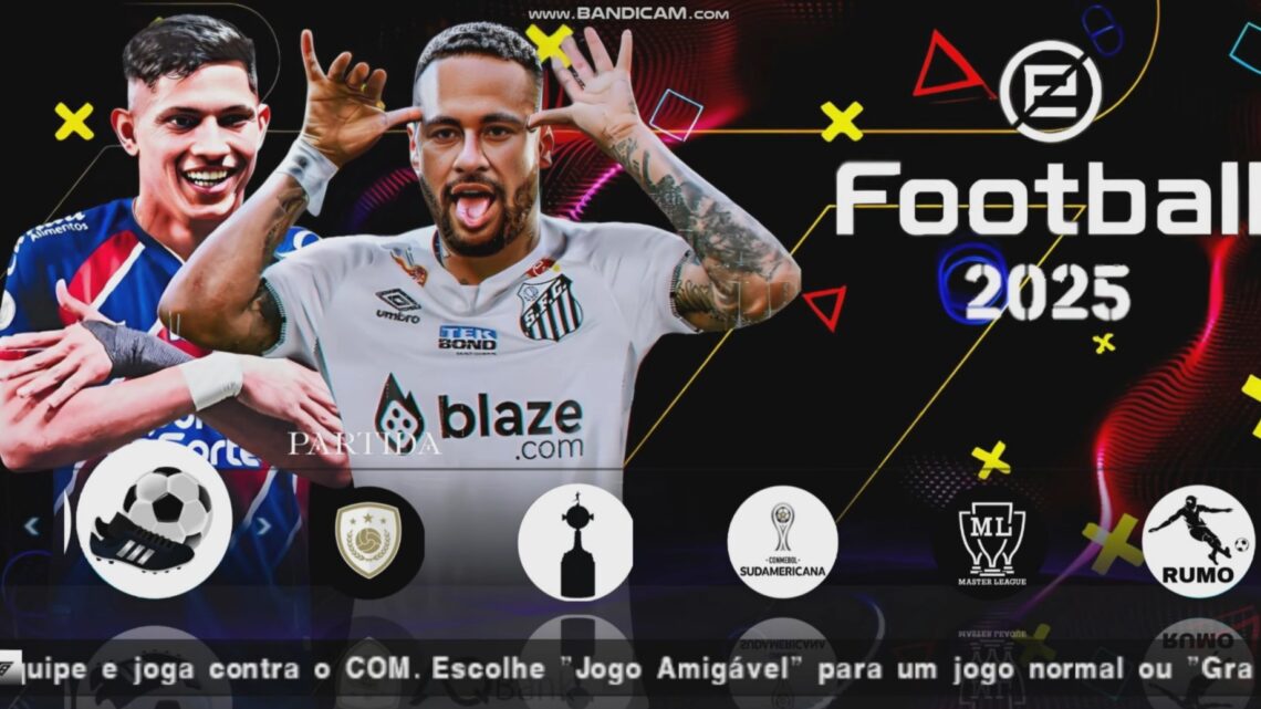 SAIU HOJE PES 2025 COM BRASILEIRÃO ATUALIZADO PARA SEU CELULAR