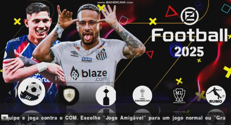 SAIU HOJE PES 2025 COM BRASILEIRÃO ATUALIZADO PARA SEU CELULAR
