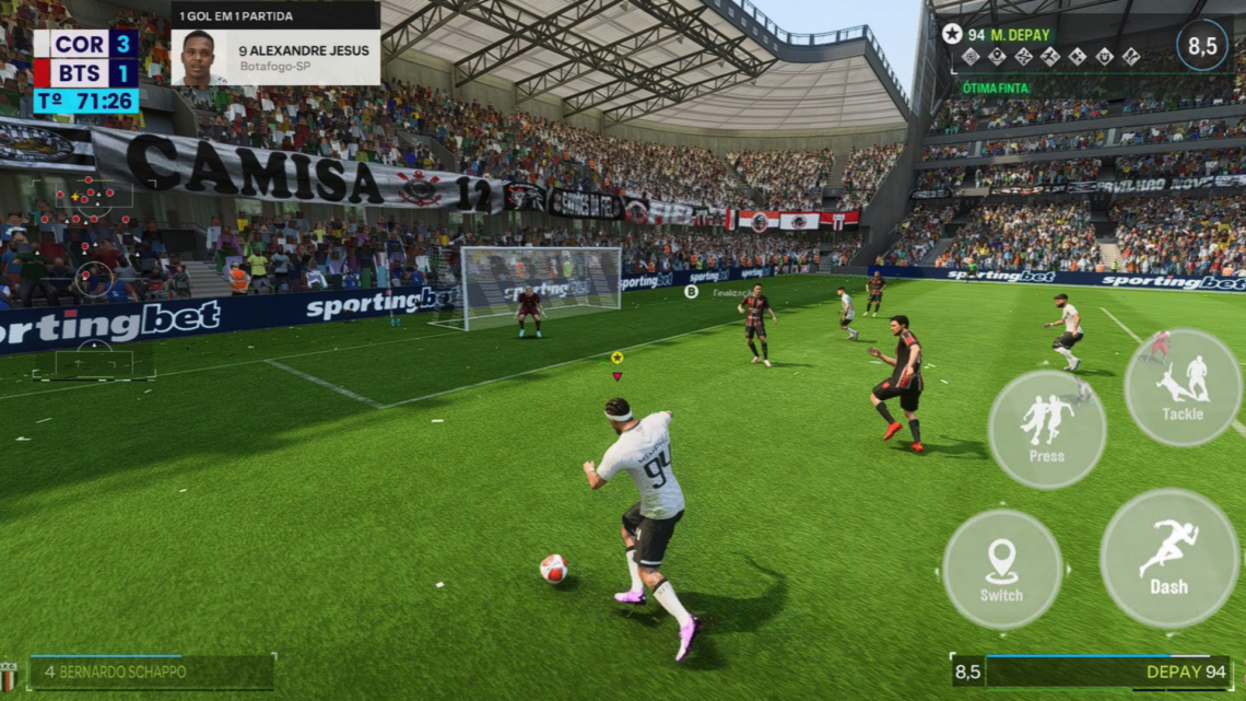 SAIU NOVO JOGO DE FUTEBOL 2025 OFFLINE E COM GRÁFICOS DE PS5 PARA CELULAR