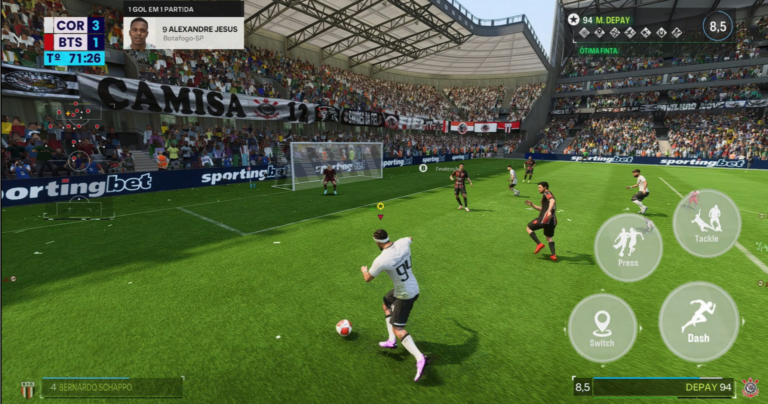 SAIU NOVO JOGO DE FUTEBOL 2025 OFFLINE E COM GRÁFICOS DE PS5 PARA CELULAR