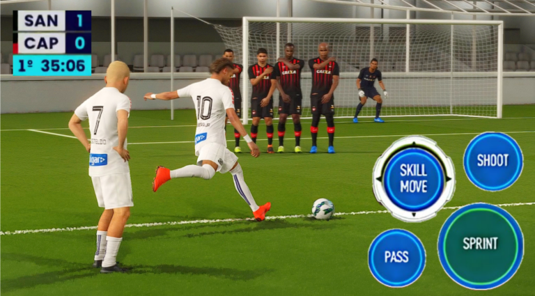 ACABOU DE SAIR NOVO JOGO DE FUTEBOL 2026 OFFLINE E COM GRÁFICOS DE PS5 PARA CELULAR